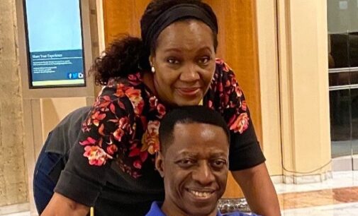 ‘My Sweetheart is 55’  — Sam Adeyemi’s wife gushes on his birthday