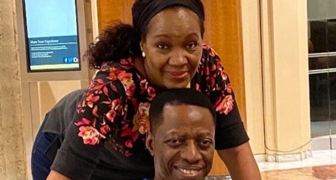 ‘My Sweetheart is 55’  — Sam Adeyemi’s wife gushes on his birthday