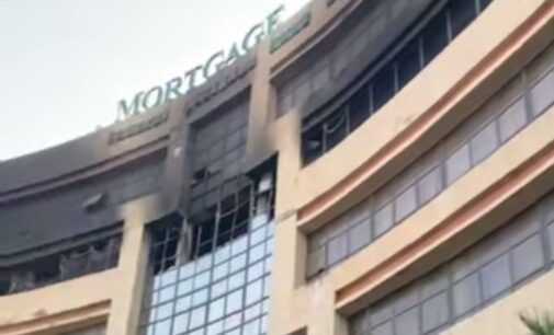 Fire guts FMBN headquarters in Abuja