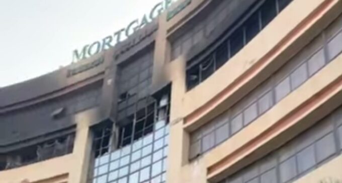 Fire guts FMBN headquarters in Abuja