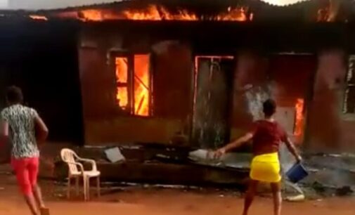 Houses of IPOB suspects razed by ‘security operatives’ in Imo