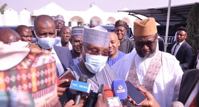 I’ll declare presidential ambition at appropriate time, says Atiku after meeting Babangida