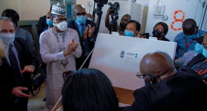 PHOTOS: EU donates over 1.9m doses of Johnson & Johnson COVID vaccine to Nigeria