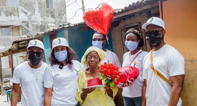 NGO celebrates Valentine’s Day with widows in Lagos