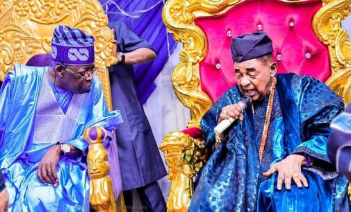 ‘Our ancestors are with you’ — Alaafin of Oyo backs Tinubu’s presidential bid