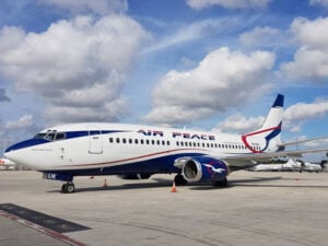 Air Peace suspends flight operations nationwide over NiMet strike