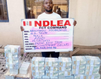 NDLEA intercepts counterfeit $4.7m in Abuja