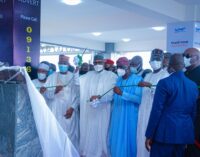 PHOTOS: Buhari inaugurates new MMIA terminal