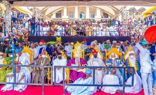 PHOTOS: Osinbajo, Atiku, Makinde, Sultan attend Olubadan of Ibadan’s coronation