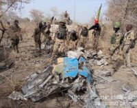 Army: Wreckage of NAF jet that went off radar in March 2021 found in Borno