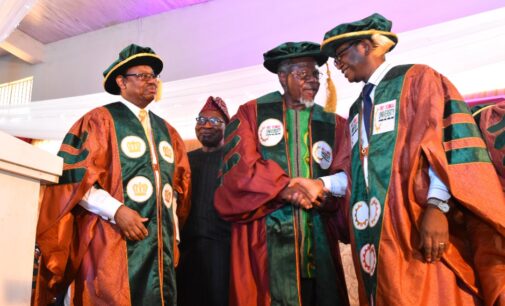 Falola bags Technical University’s first-ever honorary doctorate in management technology
