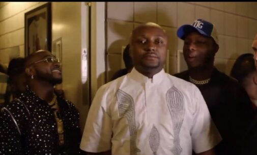 VIDEO: Moment Israel DMW opened Davido’s O2 Arena show