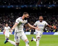 Benzema bags hat-trick as Real Madrid knock PSG out of Champions League
