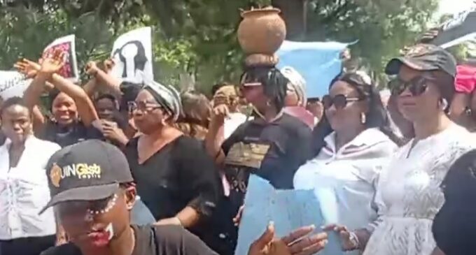 Gender bills: Women protest at Imo assembly, threaten to boycott elections