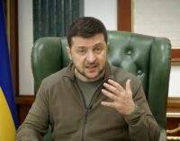 Zelensky warns Ukrainians of more attacks despite Putin’s call for negotiations
