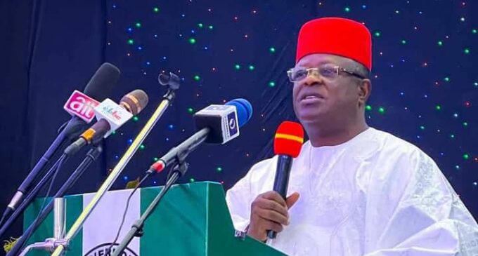 Umahi: Insecurity in Ebonyi worsened after I defected — it’s politically motivated