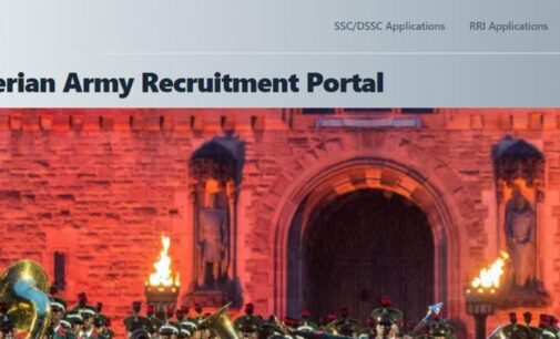 APPLY: Army opens portal for recruitment of non-tradesmen/women