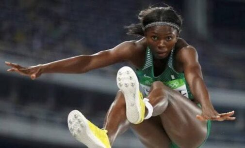 Ese Brume wins silver medal at World Athletics Indoor Championships