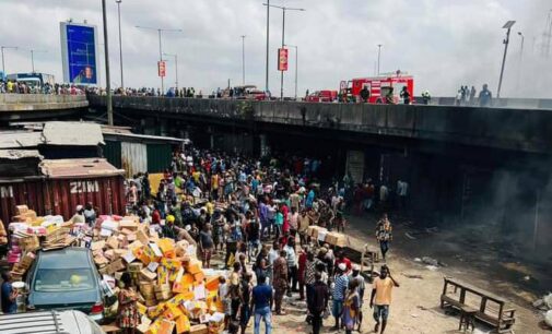 Apongbon fire: Lagos to demolish structures under bridge if traders refuse to vacate