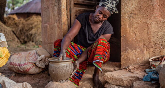 #IWD2022: Meet Madam Dorcas, Abuja potter who has been crafting for 40 years