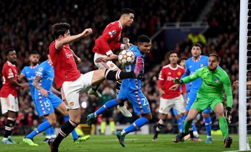 Ronaldo fires blank as Man Utd crash out of Champions League