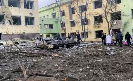Ukraine accuses Russia of bombing theatre sheltering hundreds of civilians