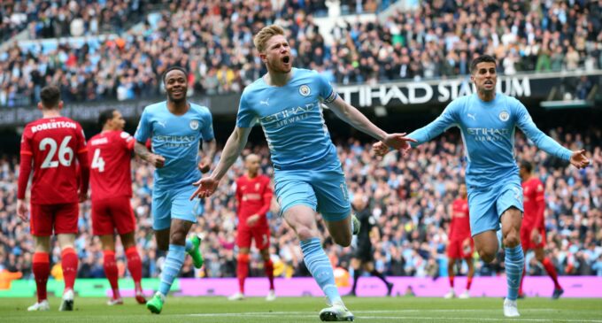EPL: Man City retain title advantage after pulsating draw with Liverpool