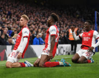 EPL: Arsenal beat Chelsea at Stamford Bridge as Man City regain top spot