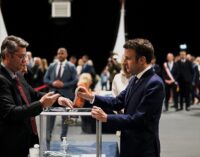 Macron ‘re-elected’ as president of France