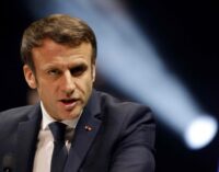 Macron accuses Russia of war crimes in Ukraine, calls for more sanctions