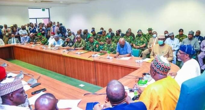 Train attack: Reps hold 4-hour meeting with service chiefs on review of security strategy