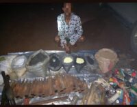 Police arrest IPOB’s bomb maker, recover weapons in Imo