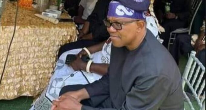 FACT CHECK: Picture of Peter Obi wearing cap with ‘Tinubu’s insignia’ photoshopped