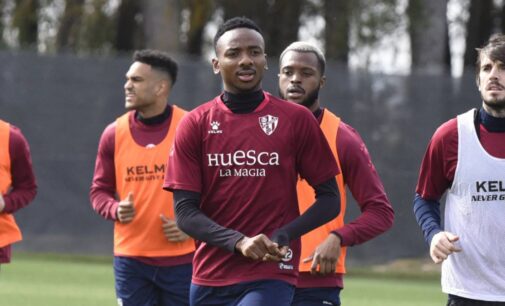 Spanish footballers’ association to sue Huesca over ‘violation’ of Nwakali’s rights