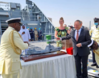 Navy acquires new warship, to arrive Nigeria May