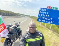 Tourist riding bike from London to Lagos narrates near-death experience in Mauritania