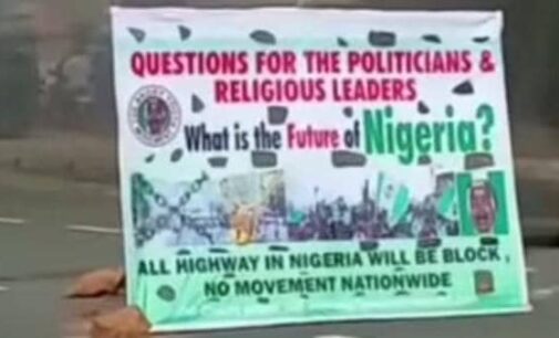 Youths barricade Lagos-Ibadan expressway to protest against ‘bad governance’