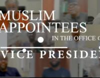 Osinbajo’s office releases video of Muslim appointees — amid bigotry accusation
