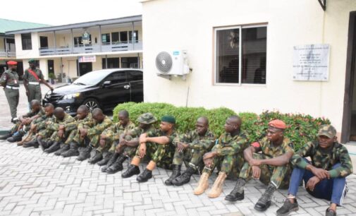 Army arrests ‘impostors who wore camouflage outfits to extort motorists’