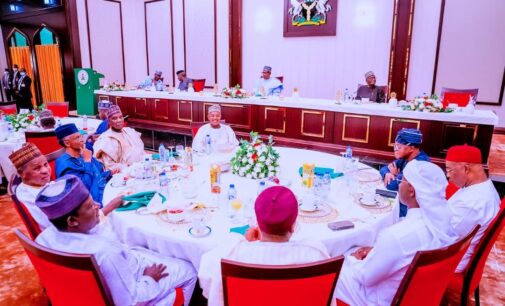 PHOTOS: Fayemi, el-Rufai, Mele Kyari attend Buhari’s iftar for governors, FEC members
