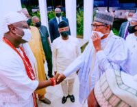 PHOTOS: Osinbajo, Ooni present as Buhari hosts iftar for monarchs, religious leaders