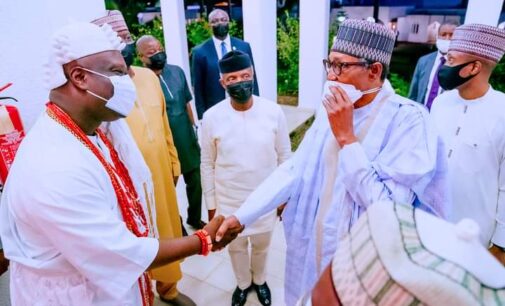 PHOTOS: Osinbajo, Ooni present as Buhari hosts iftar for monarchs, religious leaders