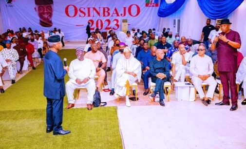 PHOTOS: Osinbajo pays consultation visit to Edo, Delta over presidential bid