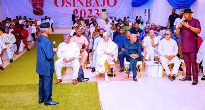 PHOTOS: Osinbajo pays consultation visit to Edo, Delta over presidential bid