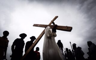 Christians mark Good Friday with ‘passion of Christ’ drama