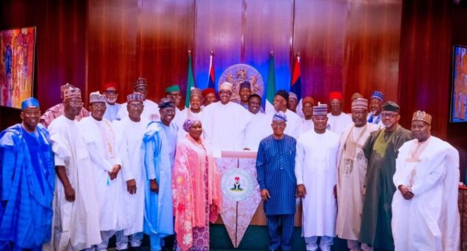 Buhari meets APC governors ahead of presidential primary election