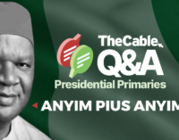 TheCable Q&A: I’d rather subsidise crude sale to refineries than petrol, says Anyim