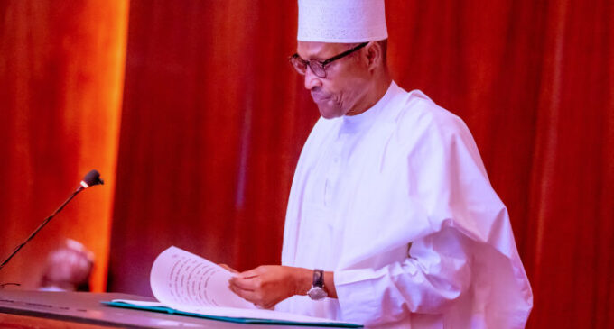 Buhari writes senate, seeks law backing social investment programmes