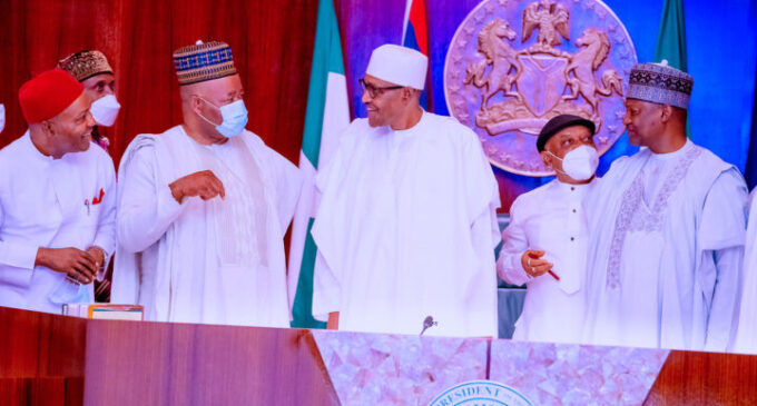 Akpabio to Buhari: Outgoing ministers will always be your disciples
