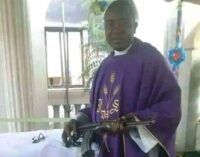 FACT CHECK: Picture of cleric with gun attributed to Sokoto protest NOT recent